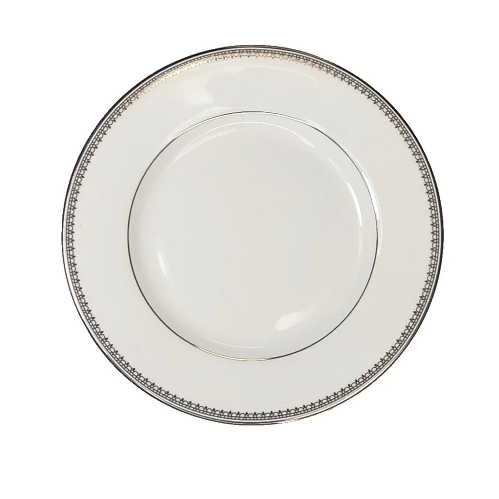 VERA WANG VERA‎ LACE Platinum by WEDGWOOD  BREAD BUTTER PLATE 6